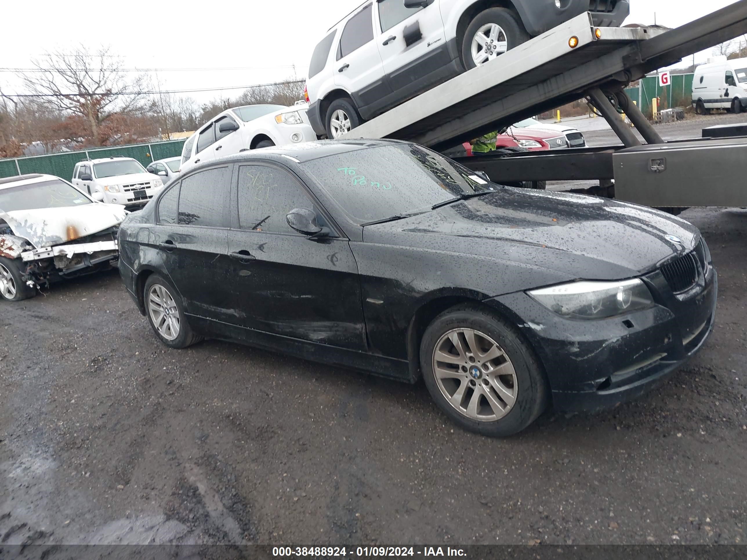 bmw 3er 2007 wbavc73597kp30689