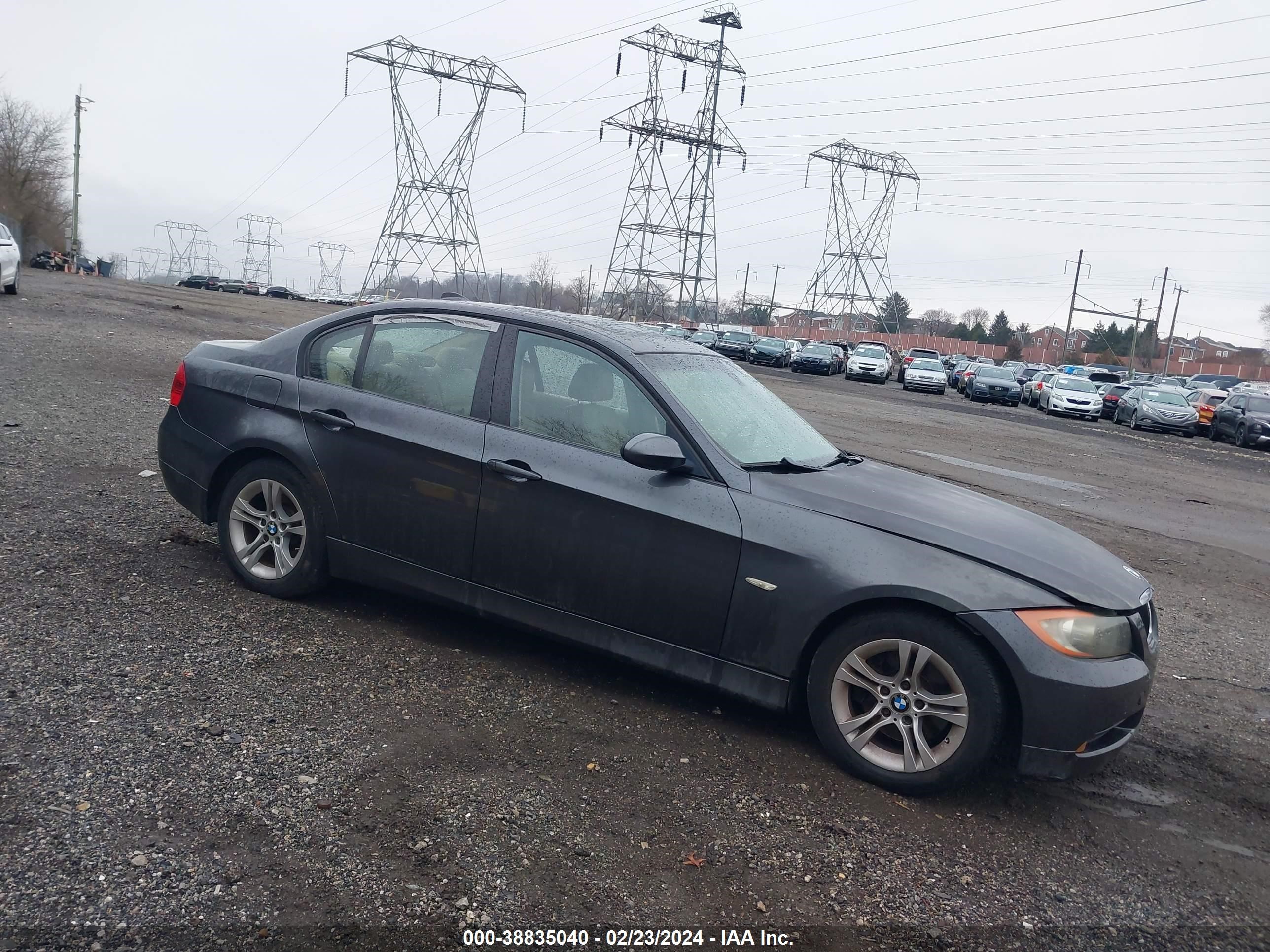 bmw 3er 2008 wbavc73598kx92921