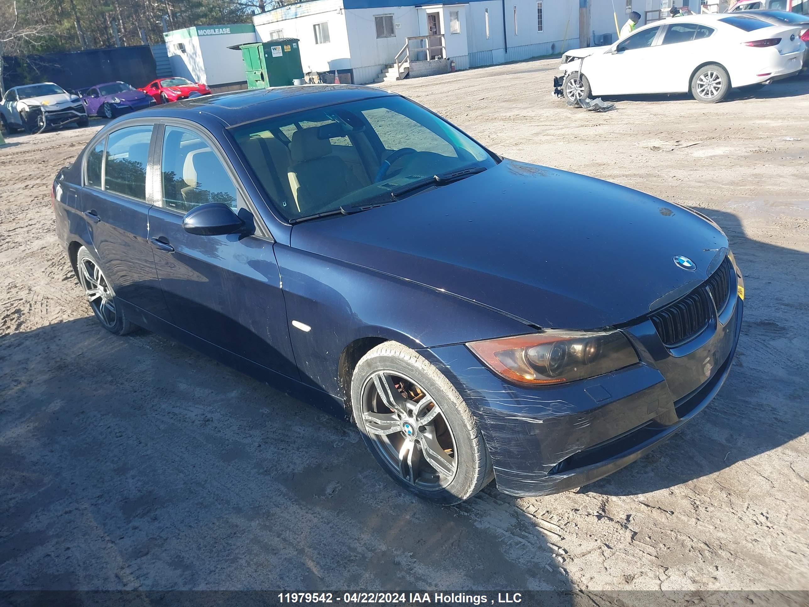 bmw 3er 2007 wbavc93507k035108