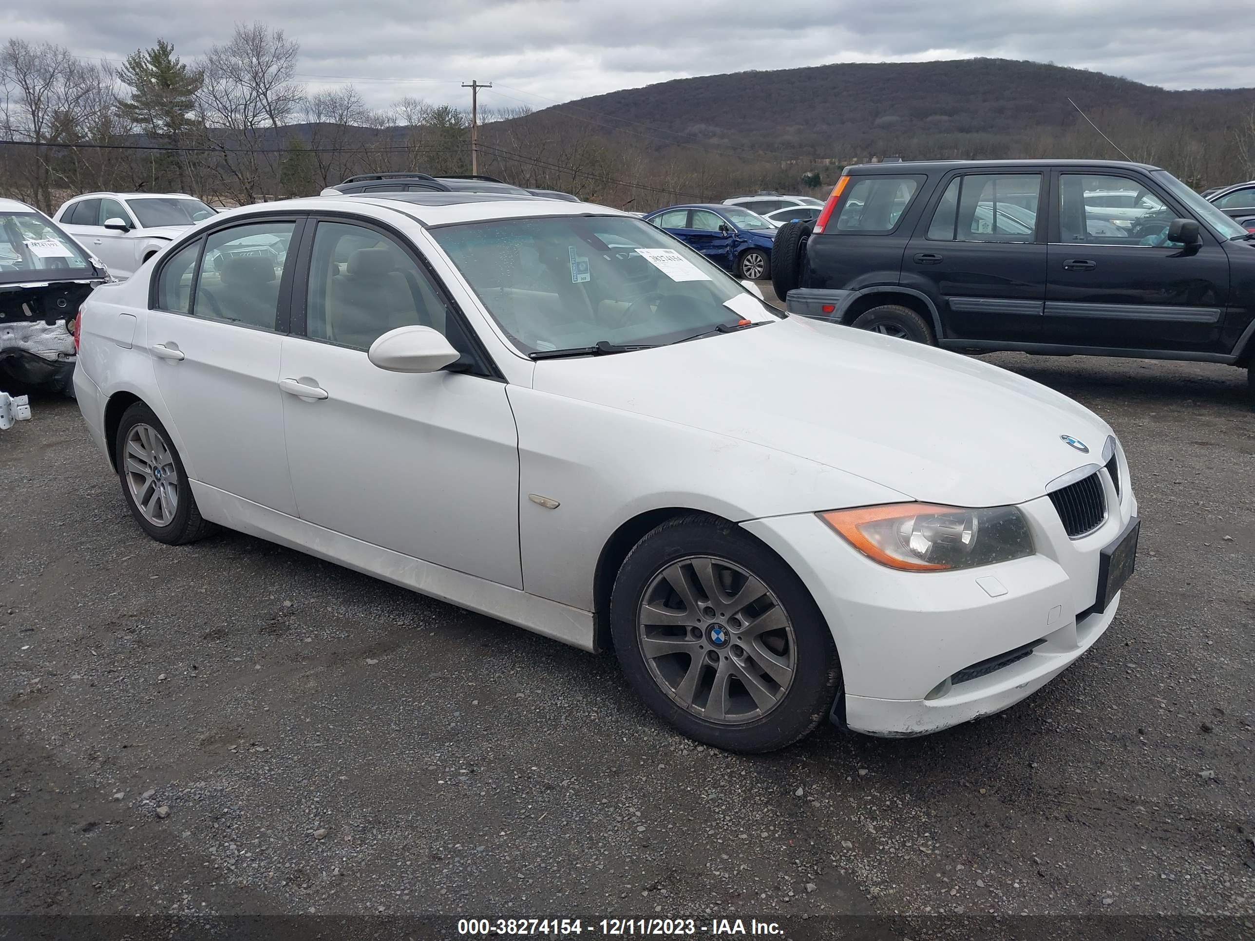 bmw 3er 2007 wbavc93557k031328