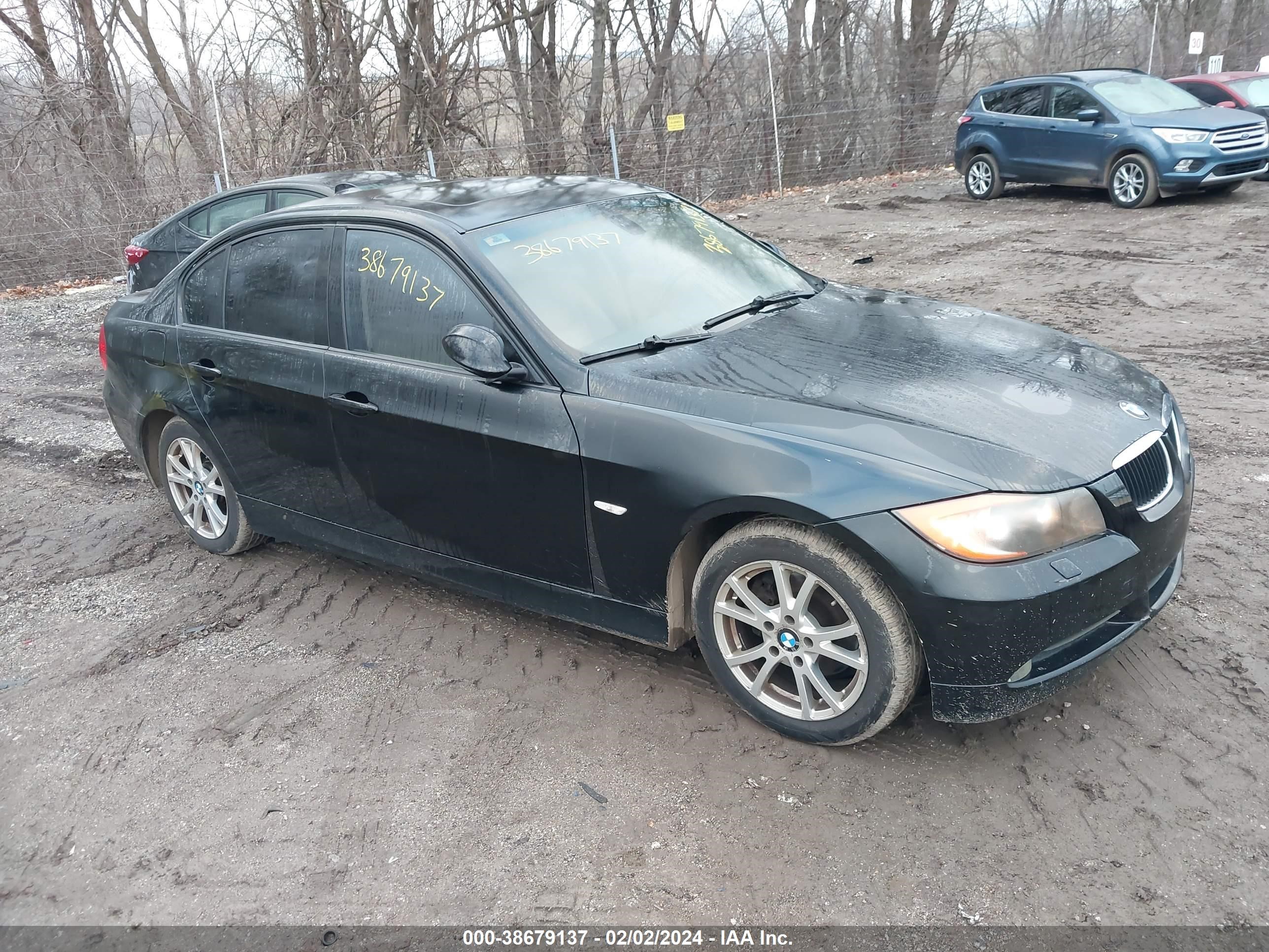 bmw 3er 2007 wbavc93557kx54399