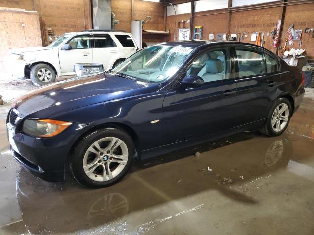 bmw 3 series 2008 wbavc93558kz72859