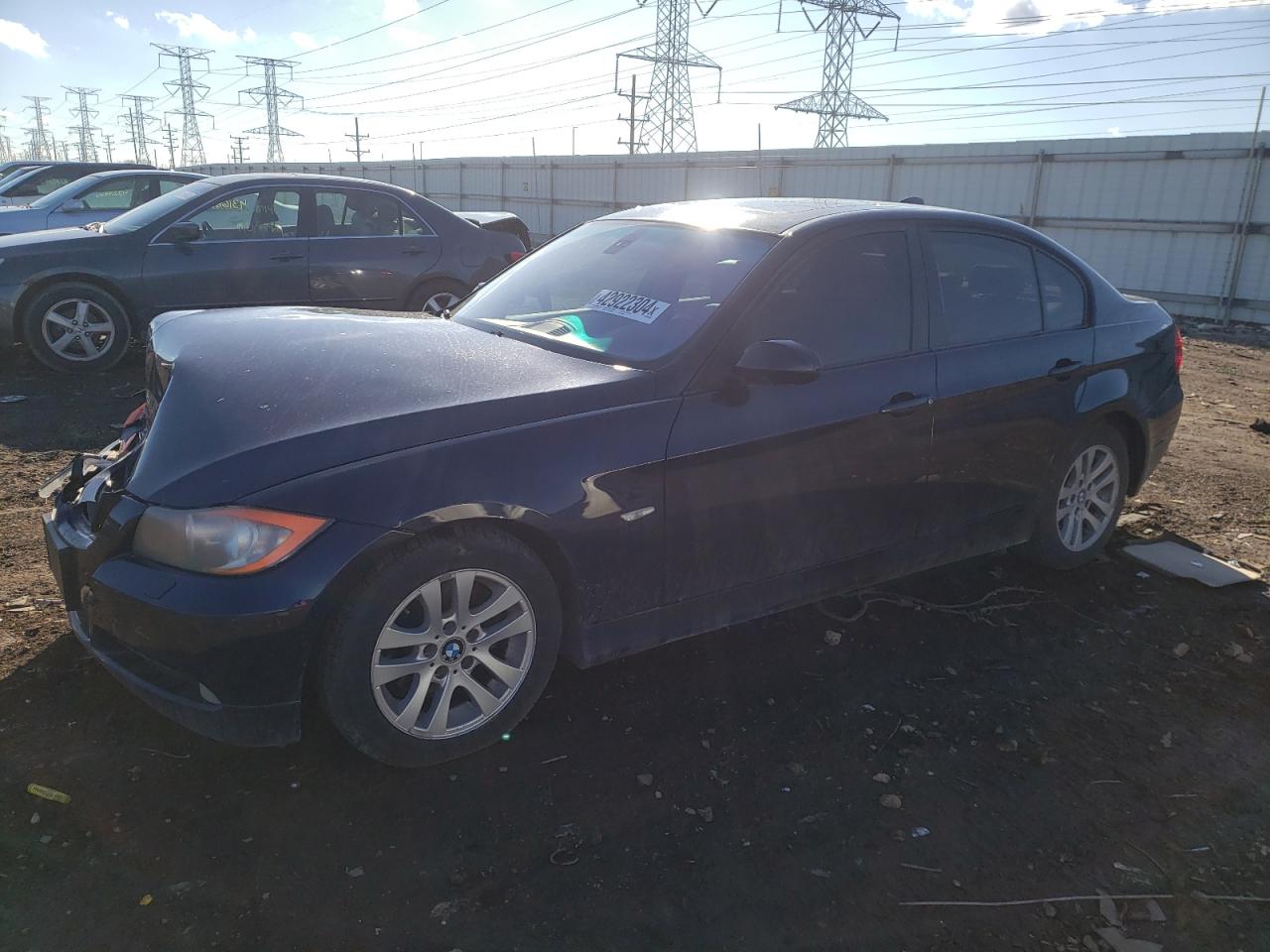 bmw 3er 2007 wbavc93587k034028