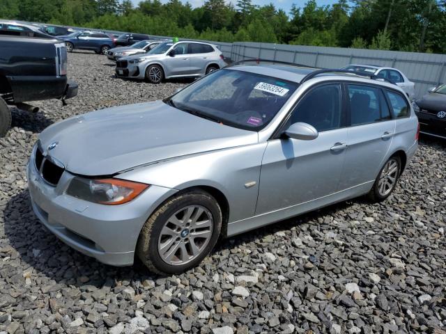 bmw 3 series 2007 wbavt73557fv29171