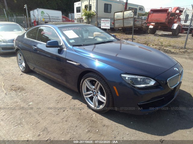 bmw 6 2013 wbaym1c50ddz02485