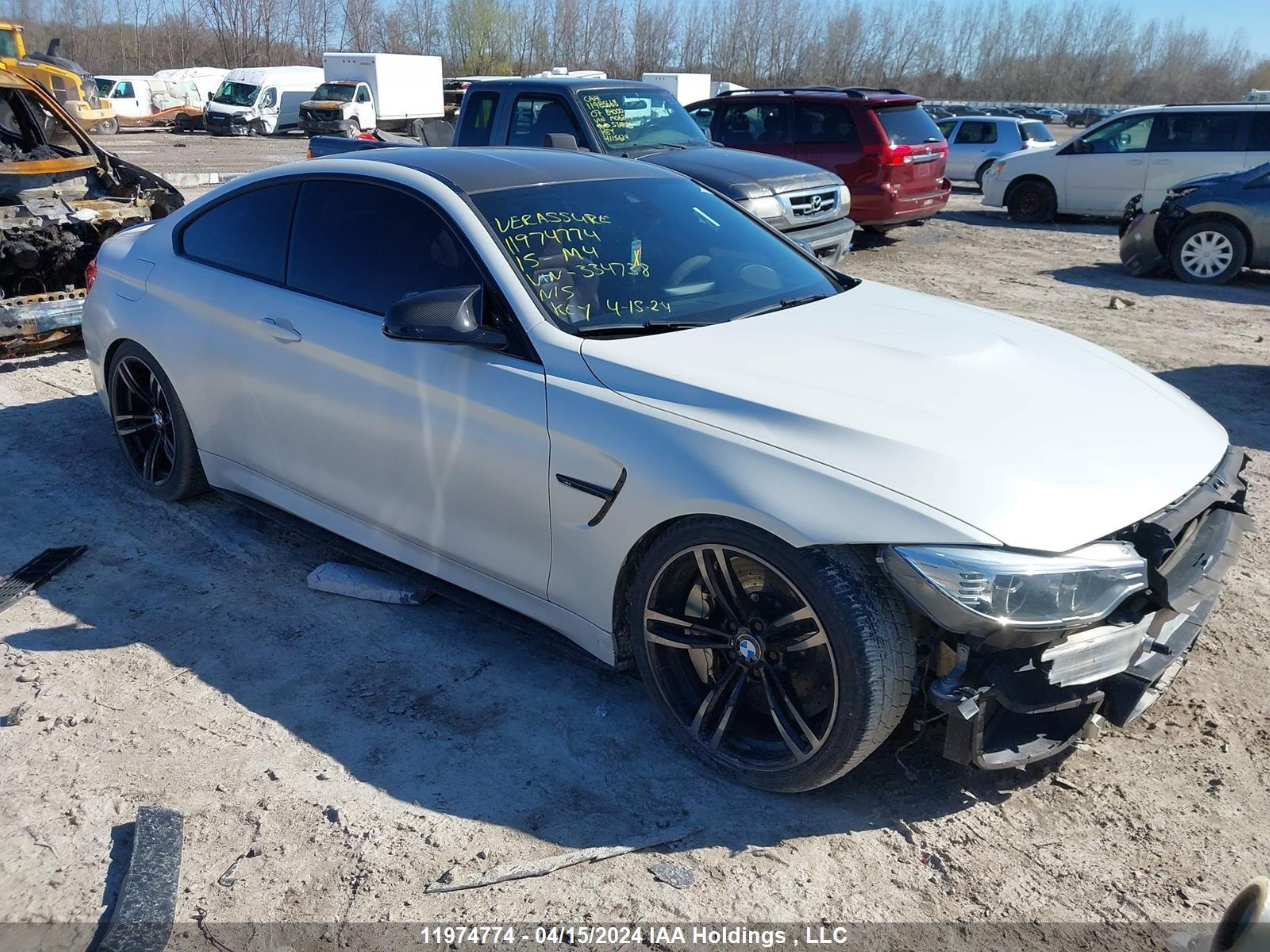 bmw m4 2015 wbs3r9c55fk334738