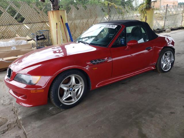 bmw m roadster 1998 wbsck9335wlc86268