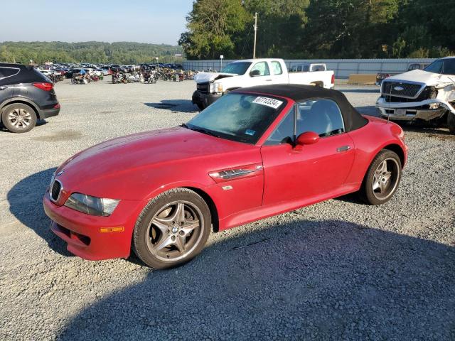 bmw m roadster 2001 wbscl934x1lj80314