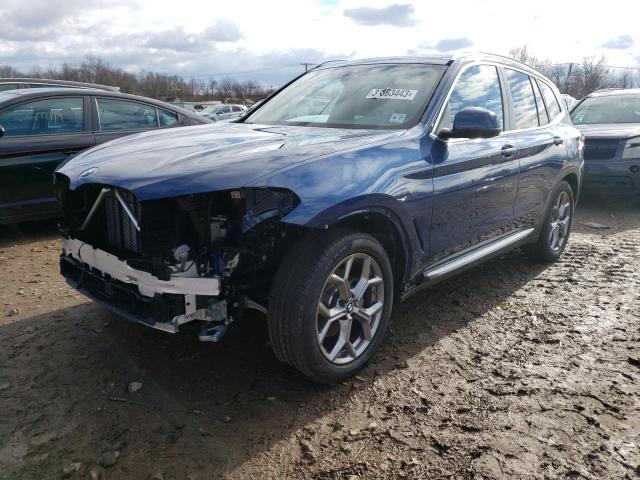 bmw x3 xdrive3 2022 wbx57dp06nn178409