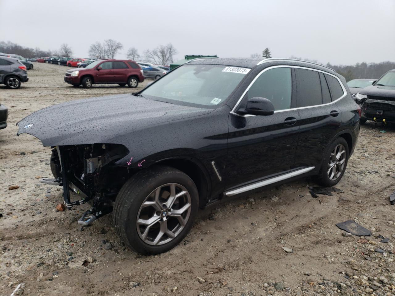 bmw x3 2022 wbx57dp08nn152605