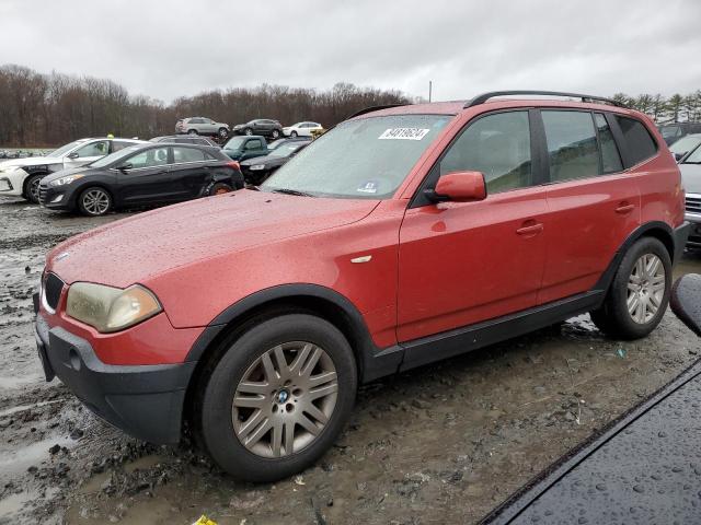 bmw x3 2.5i 2004 wbxpa73404wc43903