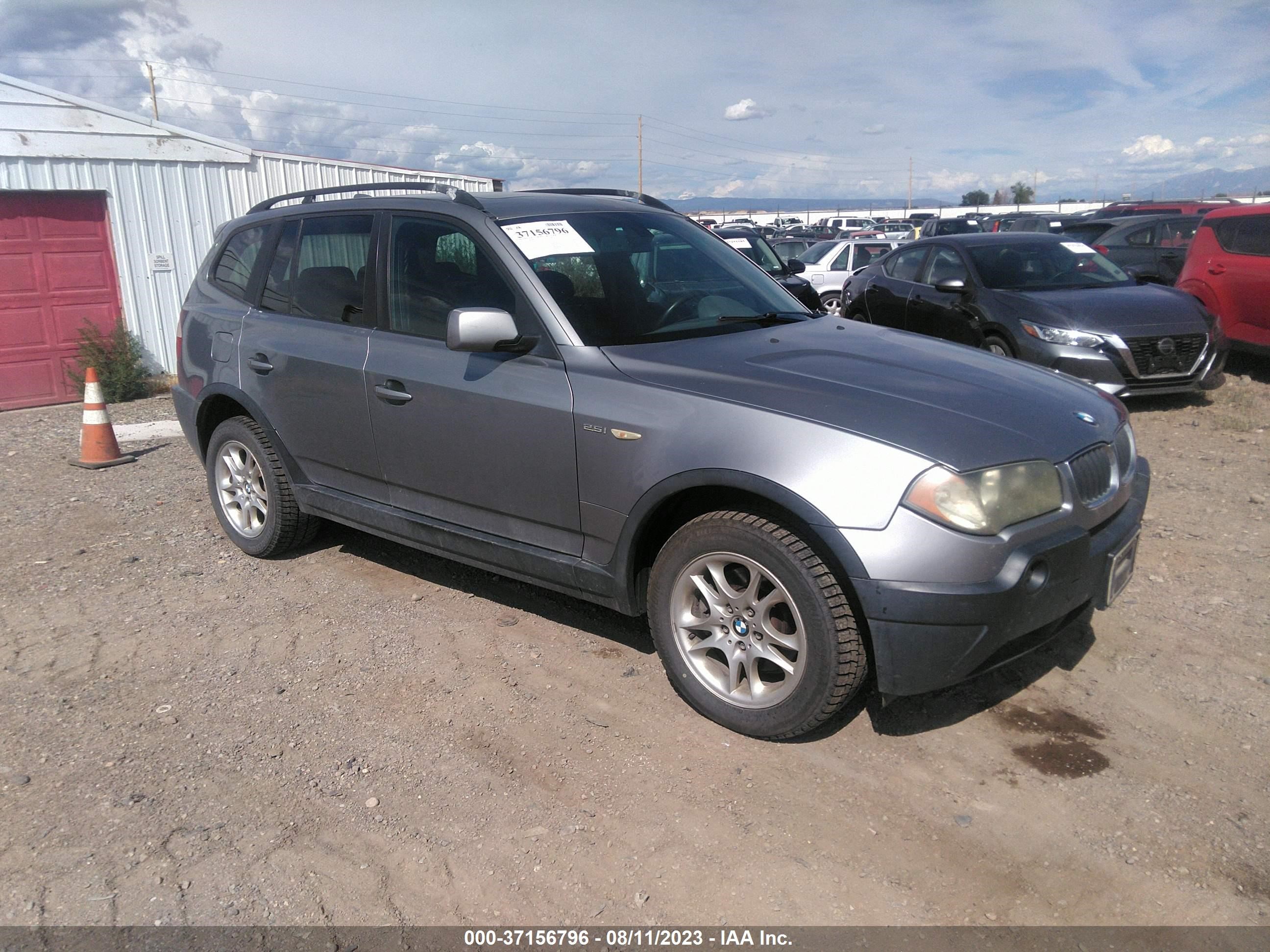 bmw x3 2004 wbxpa73444wb29760