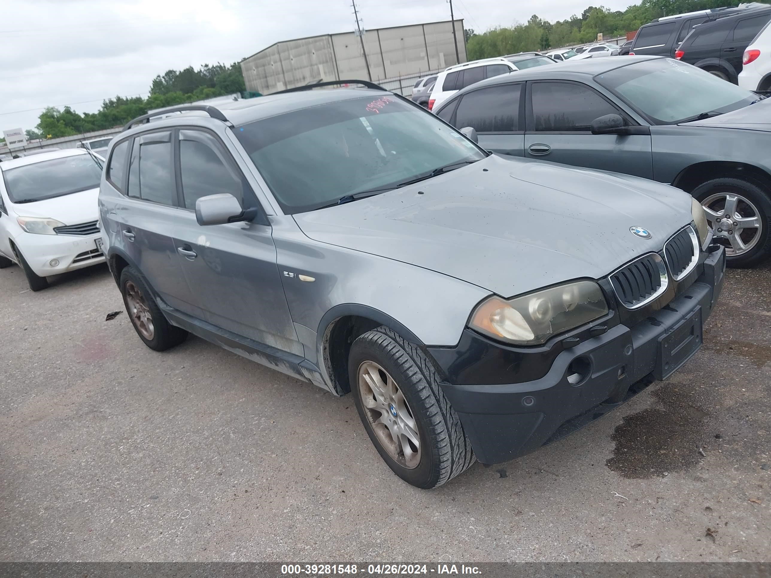 bmw x3 2004 wbxpa73454wb25832