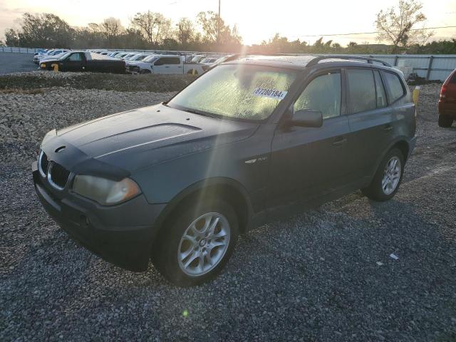 bmw x3 2.5i 2004 wbxpa73454wc40723