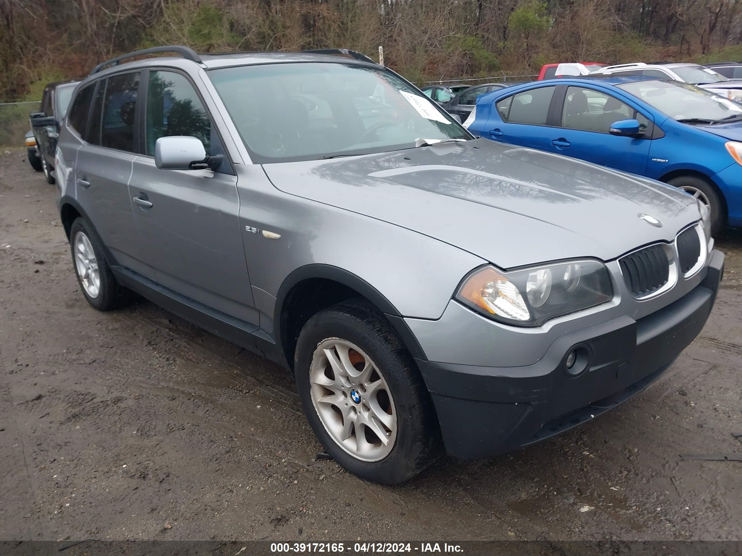 bmw x3 2004 wbxpa73484wb22794