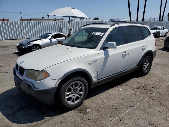 bmw x3 2.5i 2004 wbxpa73484wb23542