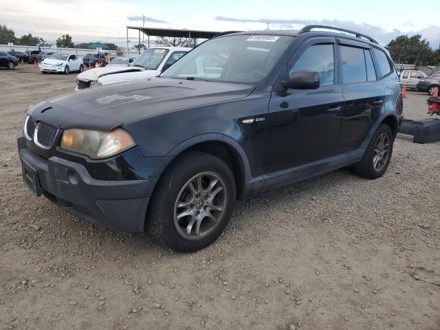 bmw x3 2005 wbxpa73485wc49465