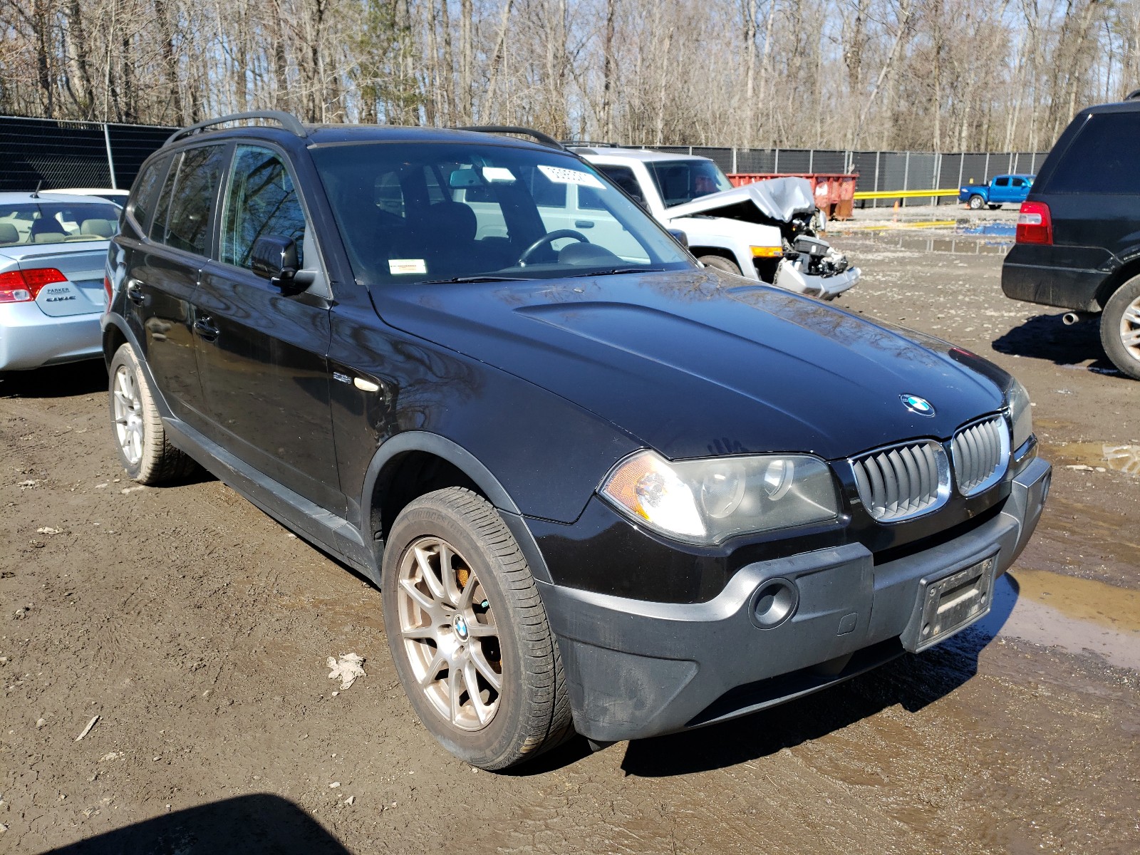 bmw x3 2.5i 2005 wbxpa73495wc47885