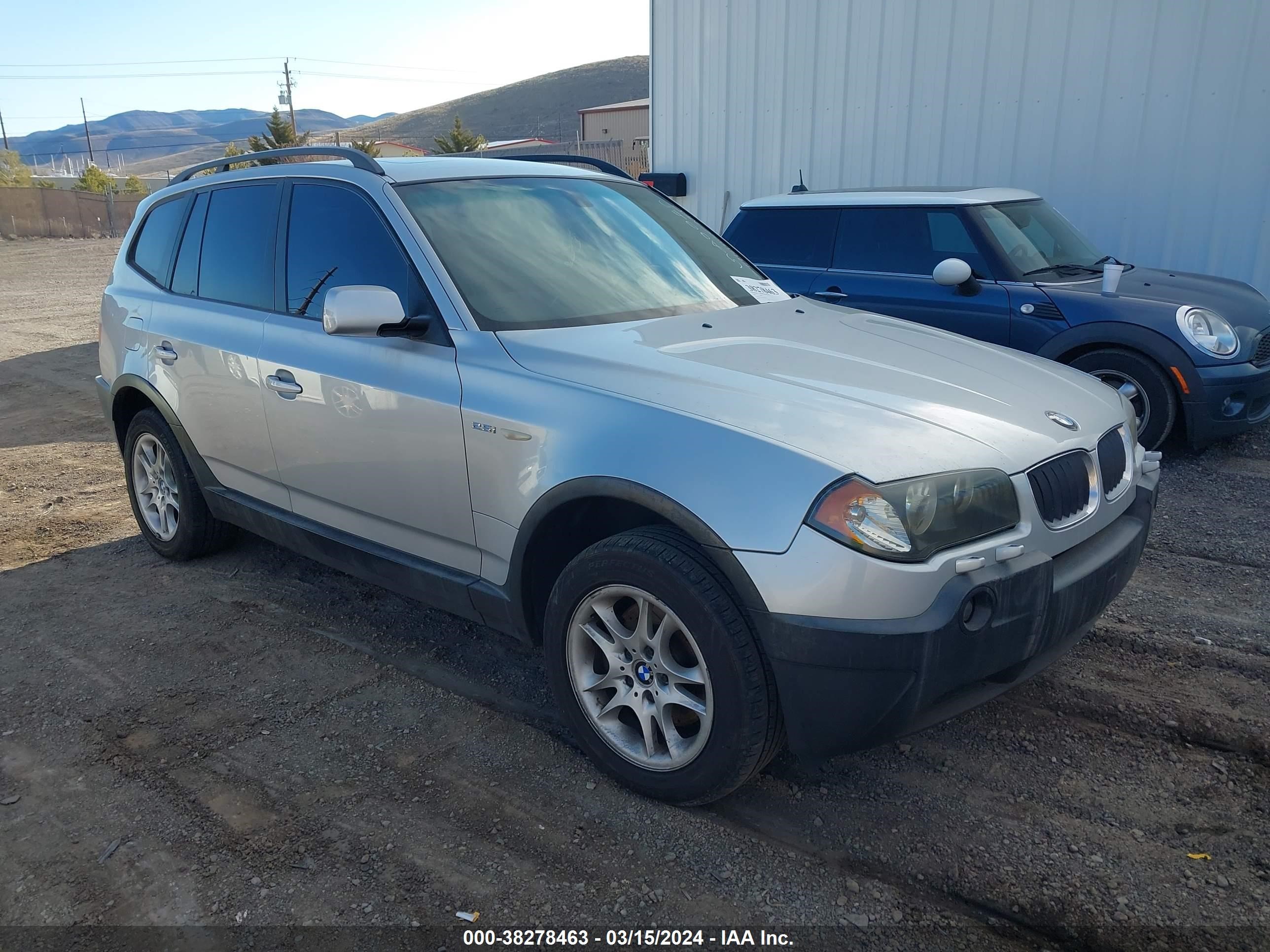 bmw x3 2004 wbxpa734x4wc40085