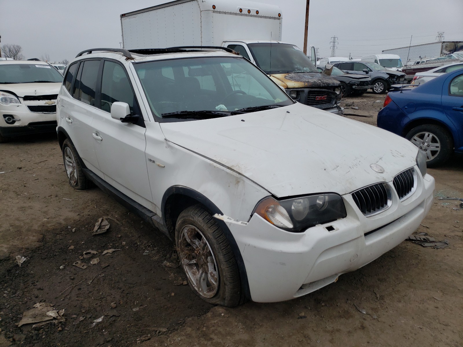 bmw x3 3.0i 2006 wbxpa93426wa32748