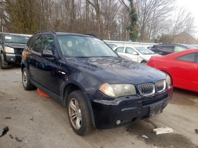 bmw x3 3.0i 2006 wbxpa93426wd27221