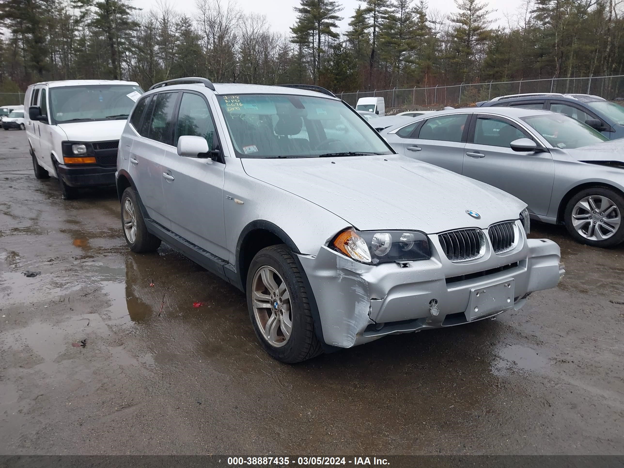 bmw x3 2006 wbxpa93426wg86696