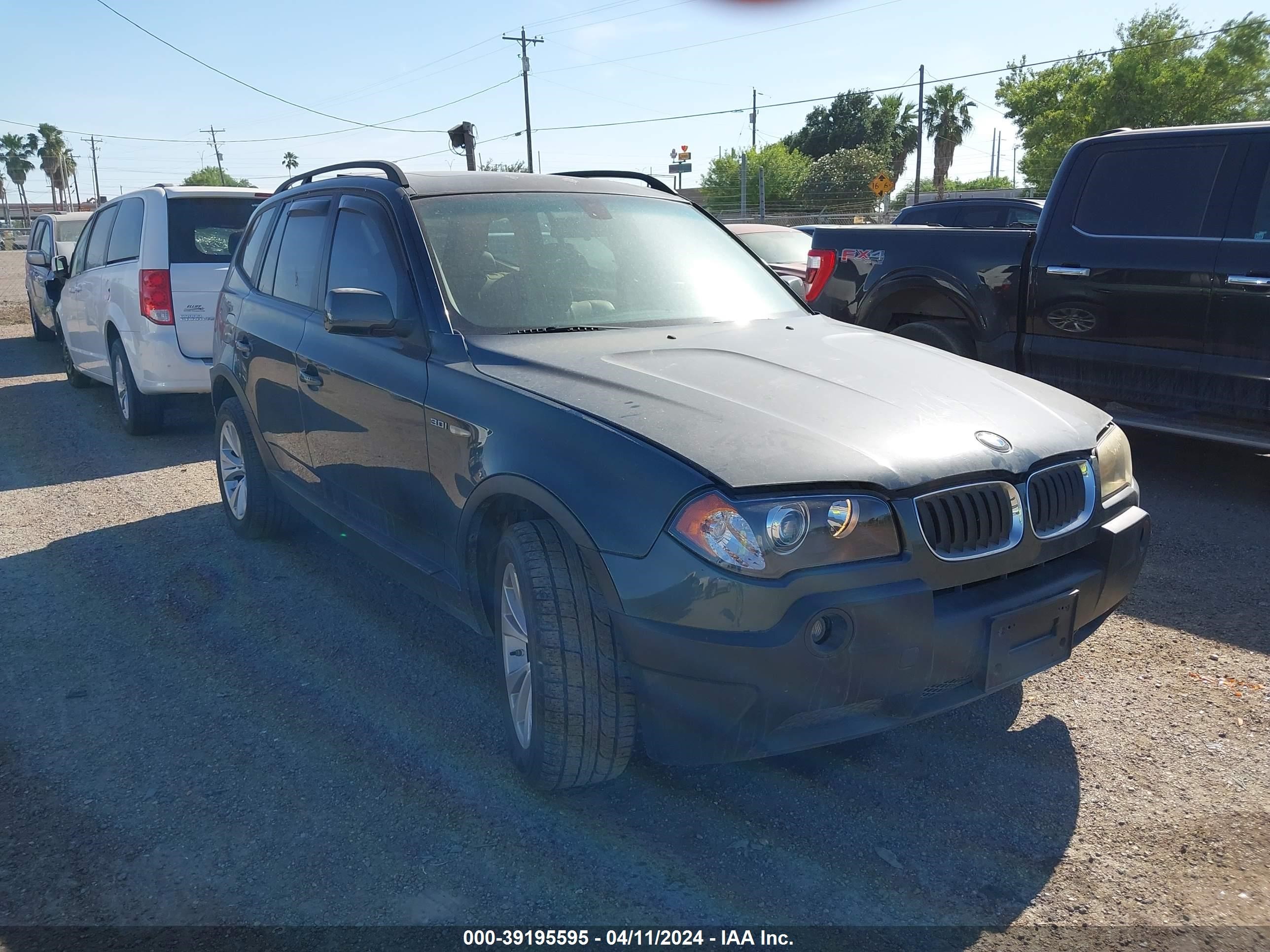 bmw x3 2005 wbxpa93435wd15531