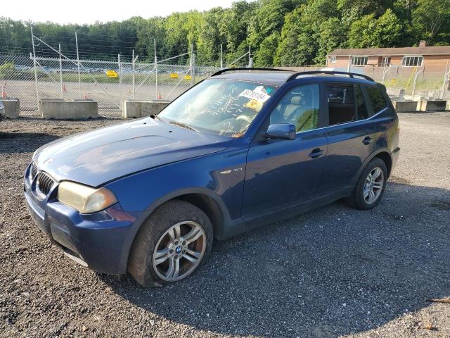 bmw x3 3.0i 2006 wbxpa93456wg75210