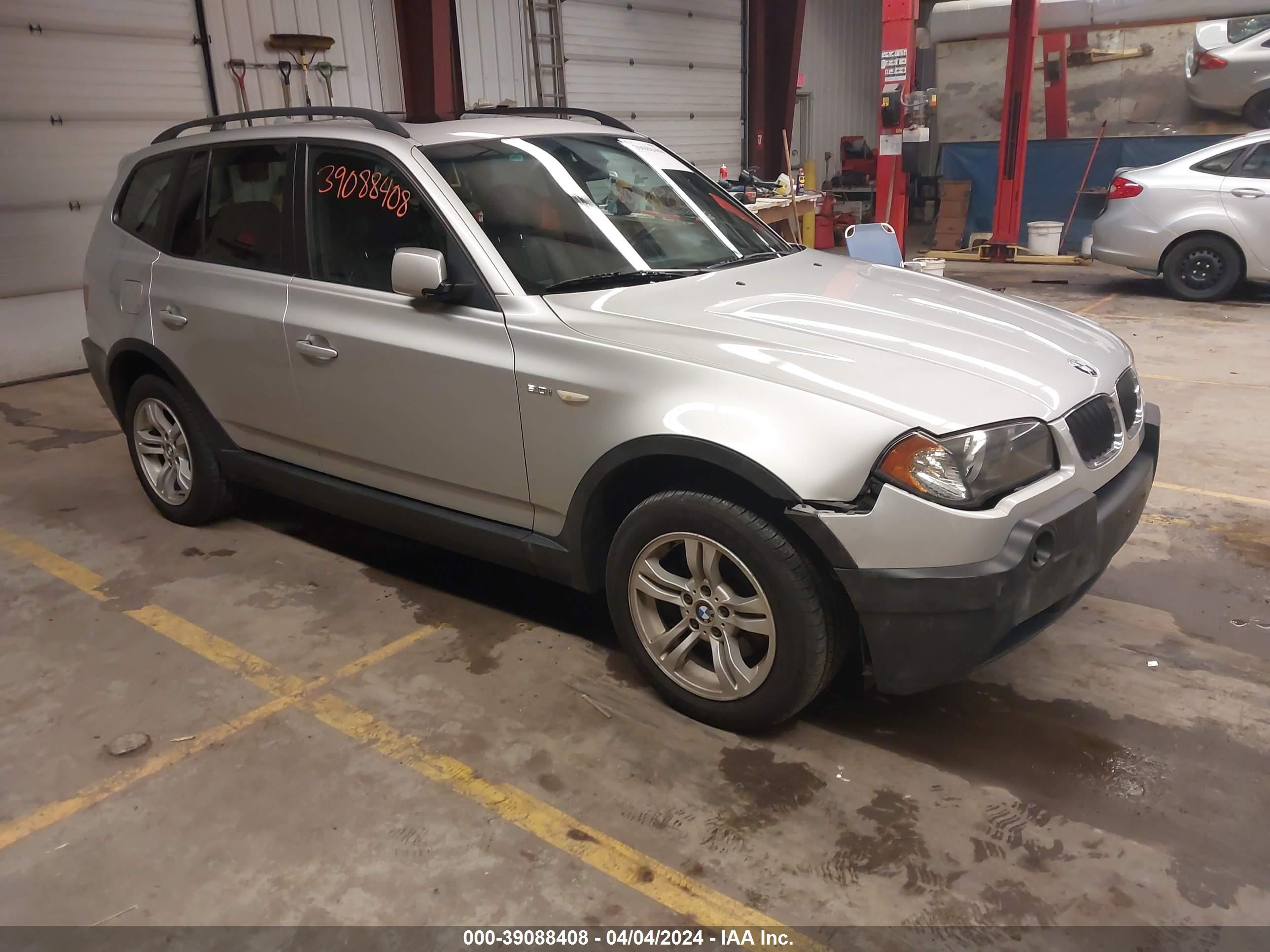 bmw x3 2005 wbxpa93465wd07505