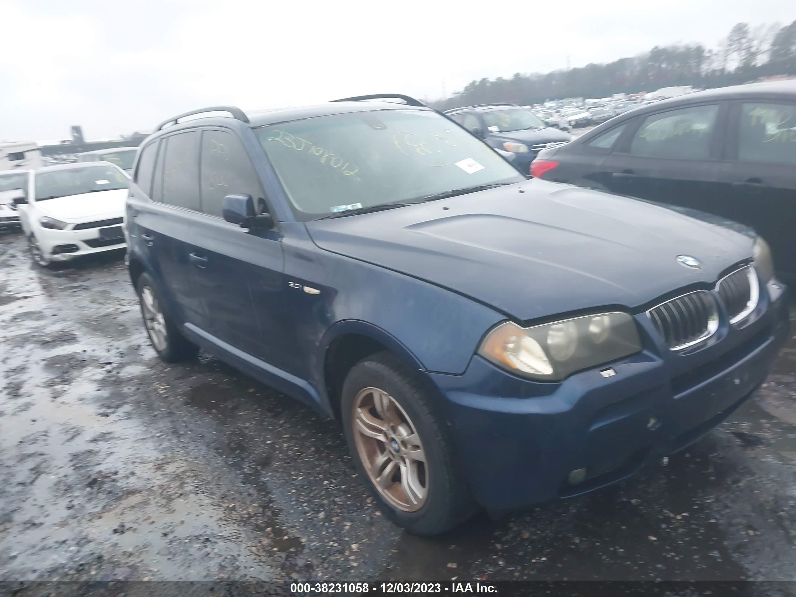 bmw x3 2006 wbxpa93466wa32249