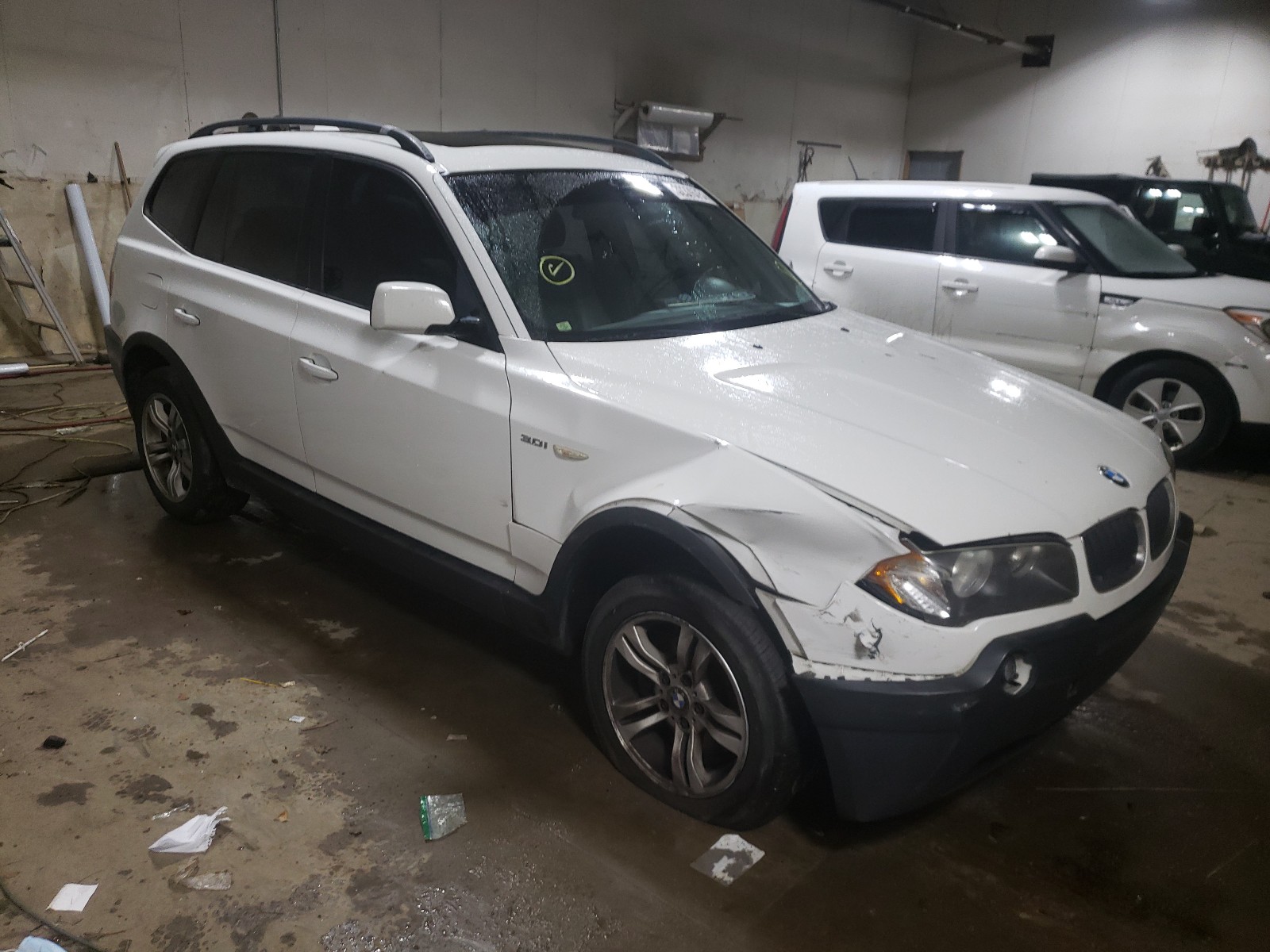 bmw x3 3.0i 2004 wbxpa93474wc33056