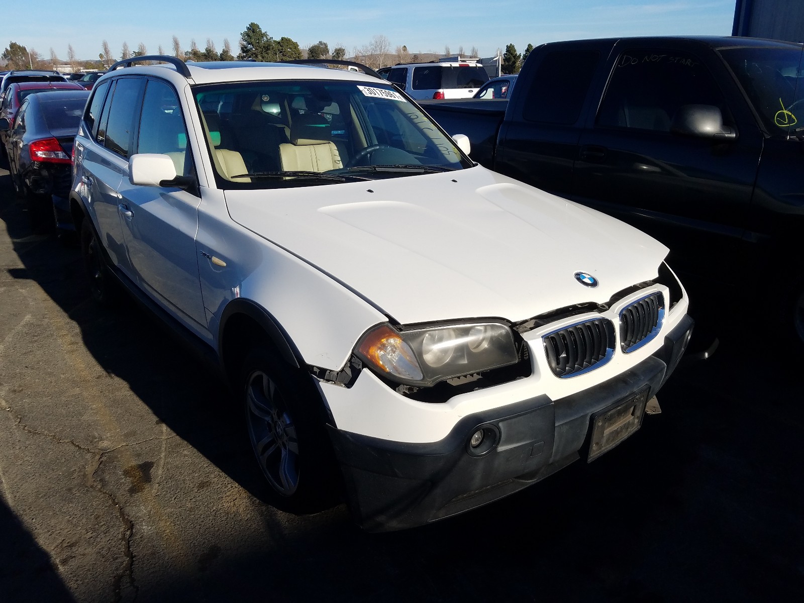 bmw x3 3.0i 2004 wbxpa93484wc31624