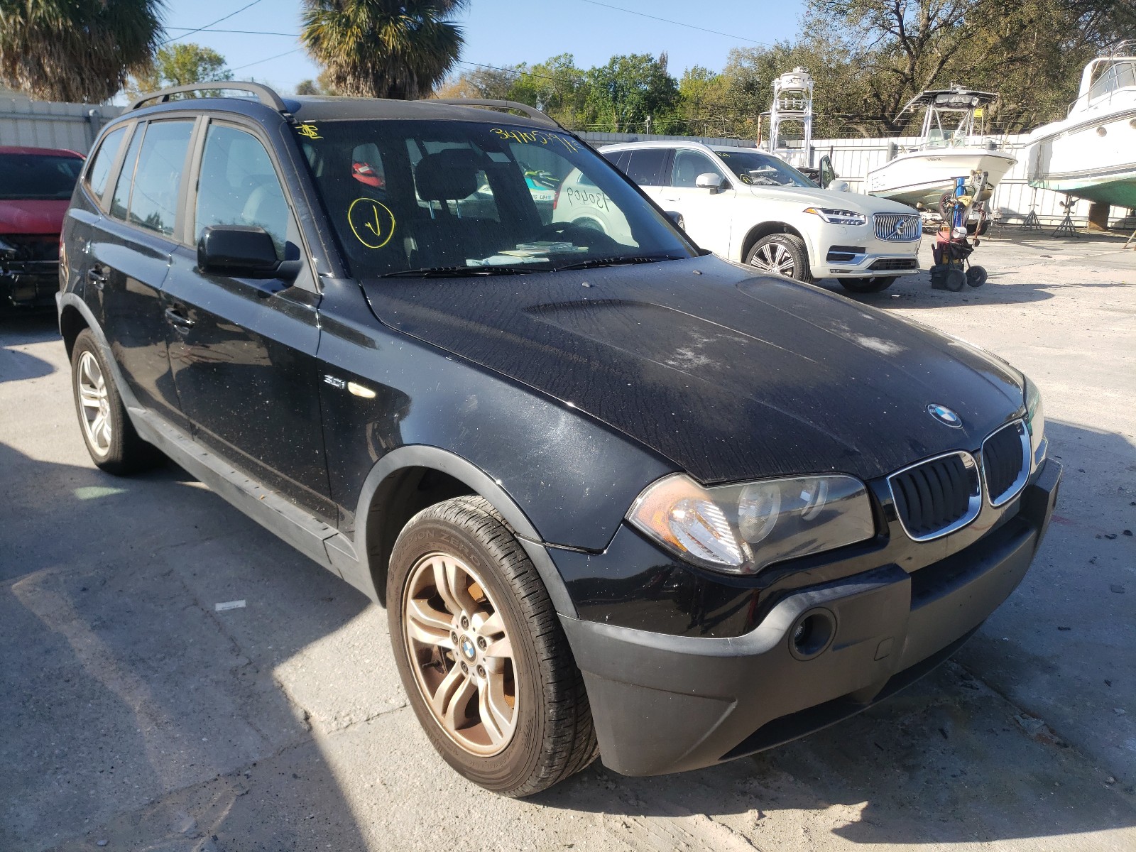 bmw x3 3.0i 2005 wbxpa93485wd11393