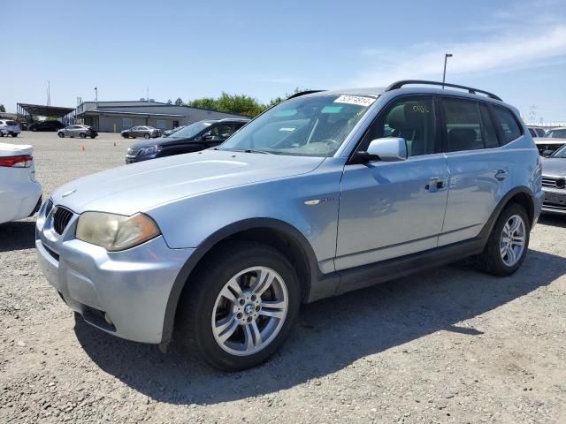 bmw x3 2006 wbxpa93486wd26686