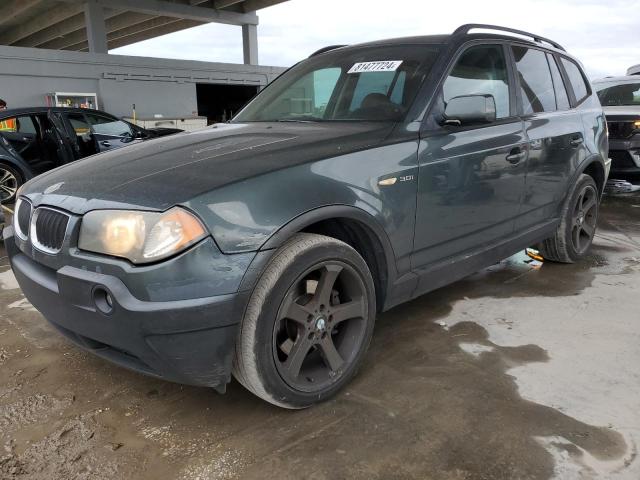 bmw x3 3.0i 2005 wbxpa93495wd18188