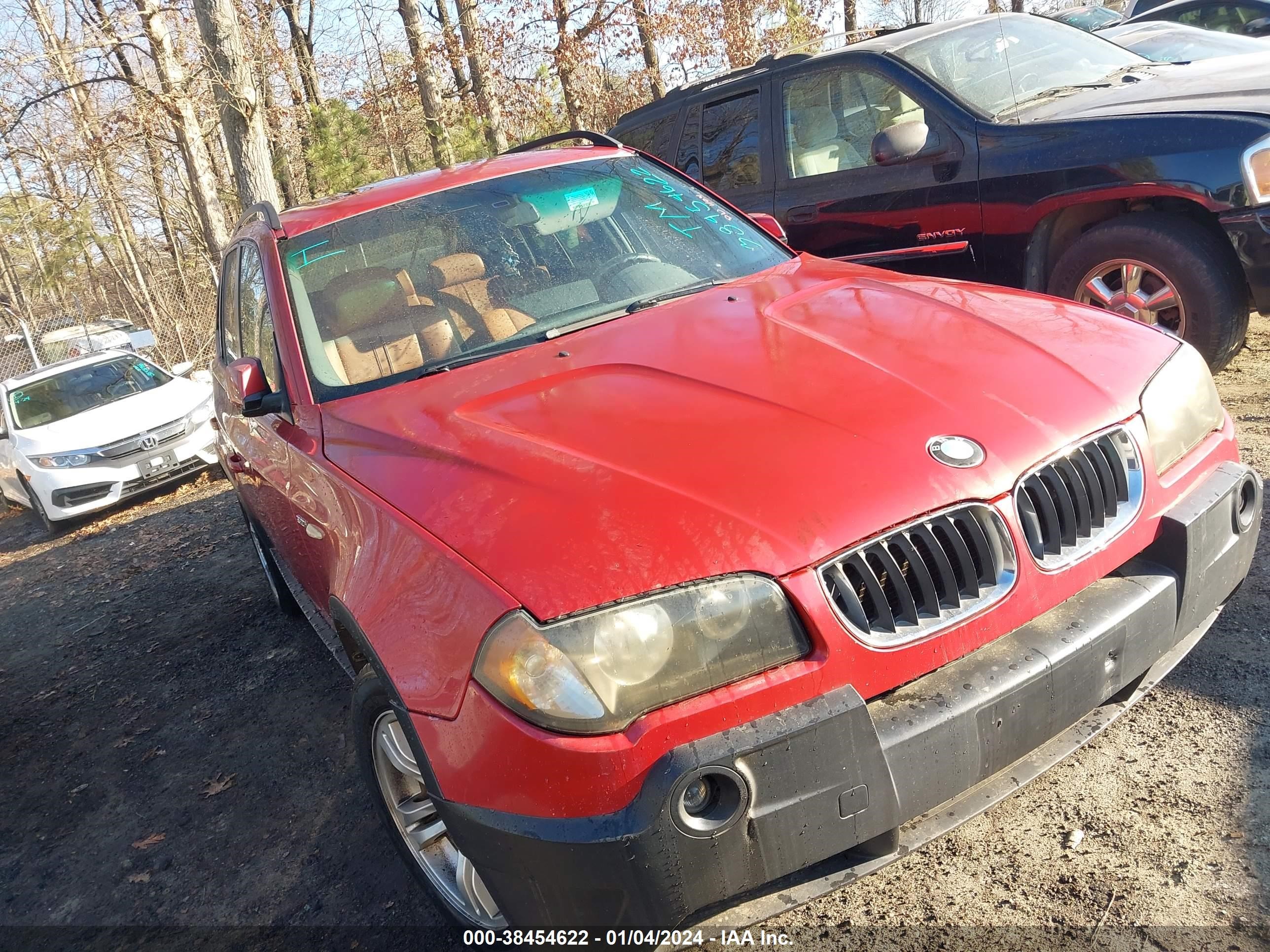 bmw x3 2004 wbxpa934x4wc31642