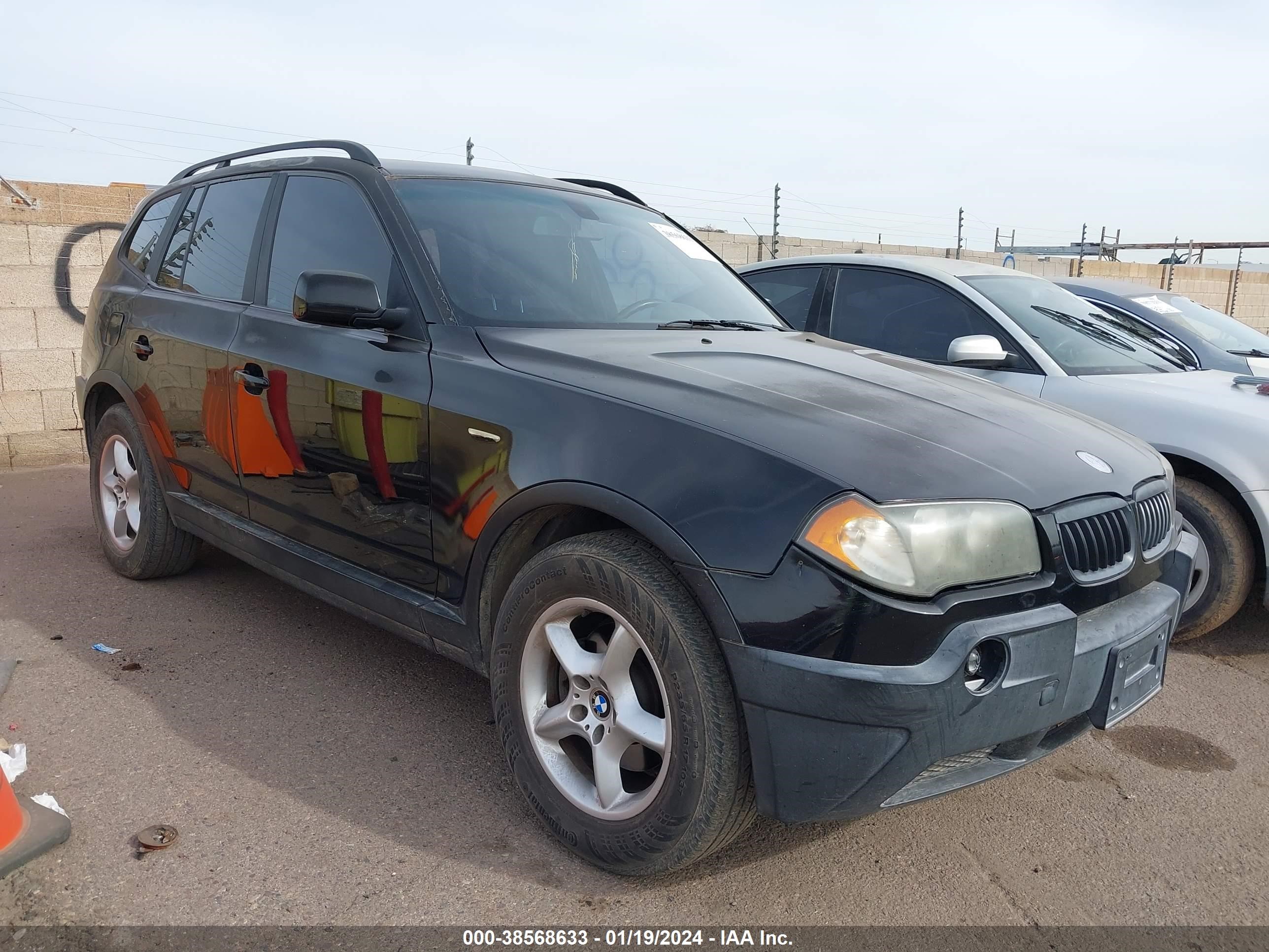 bmw x3 2004 wbxpa934x4wc34783