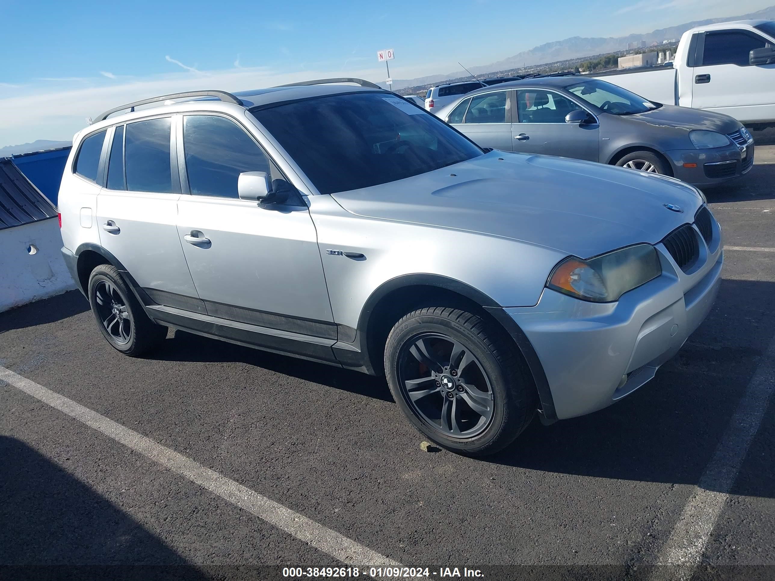 bmw x3 2006 wbxpa934x6wd31582