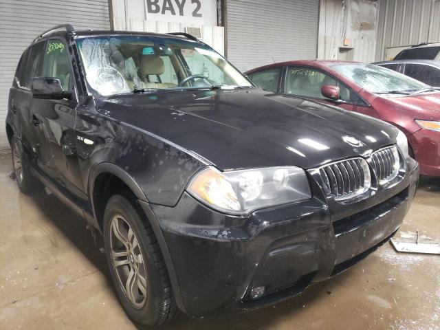 bmw x3 3.0i 2006 wbxpa934x6wg81715