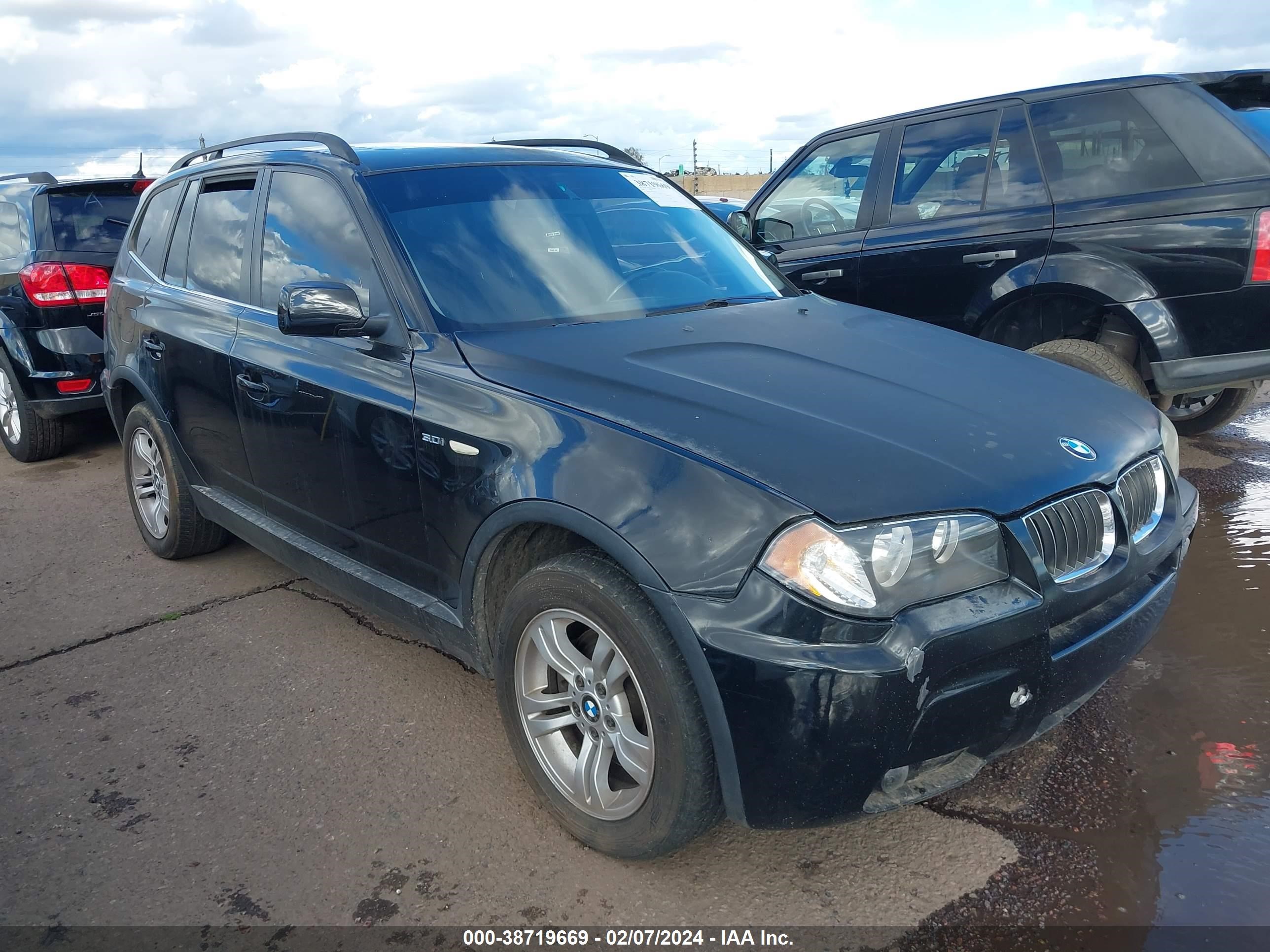 bmw x3 2006 wbxpa934x6wg91743