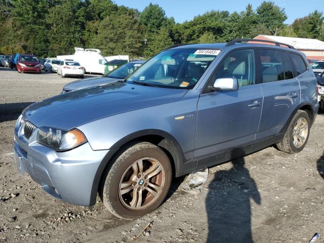 bmw x3 3.0i 2006 wbxpa934x6wg92150