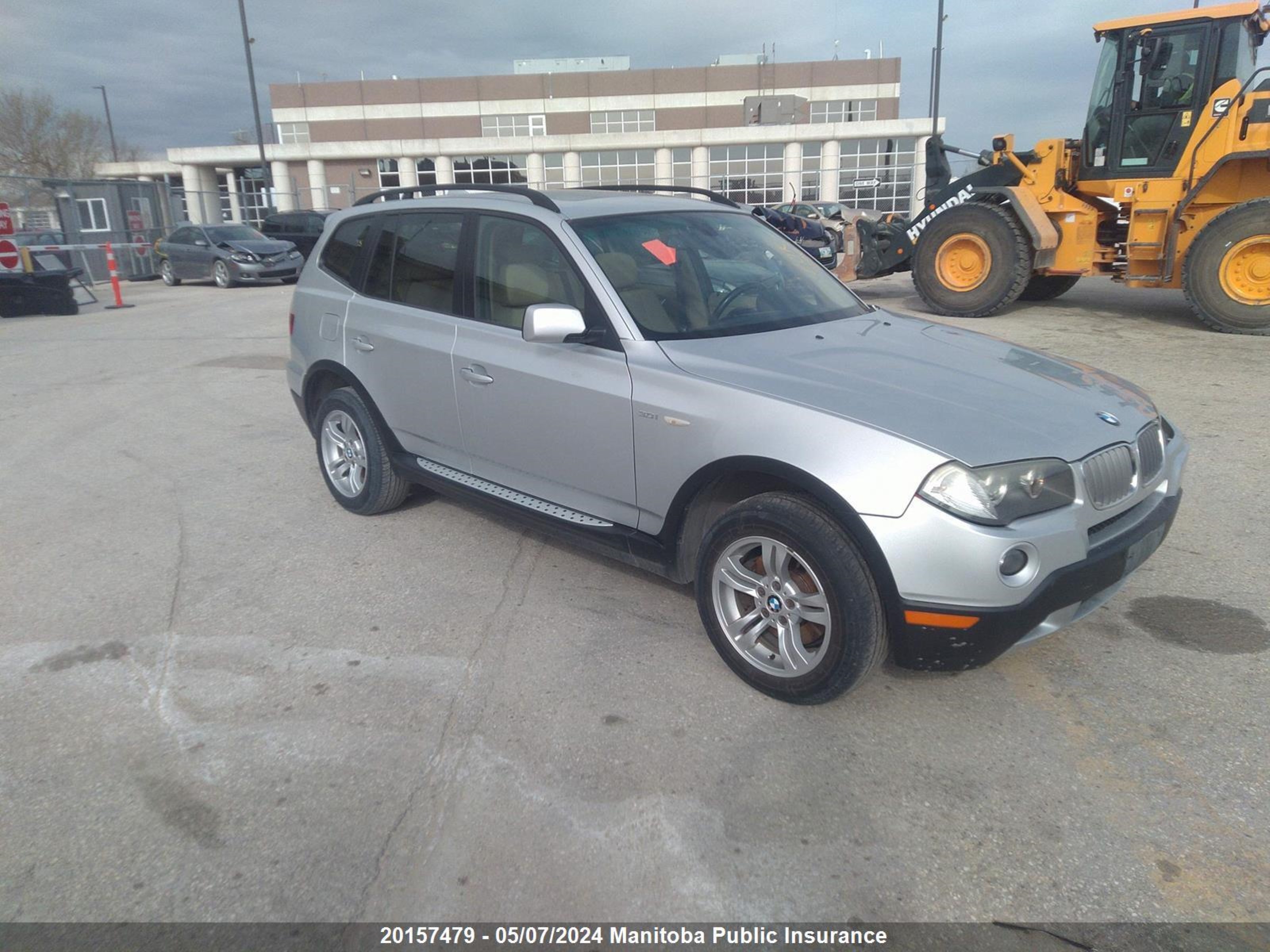 bmw x3 2007 wbxpc73477we51310