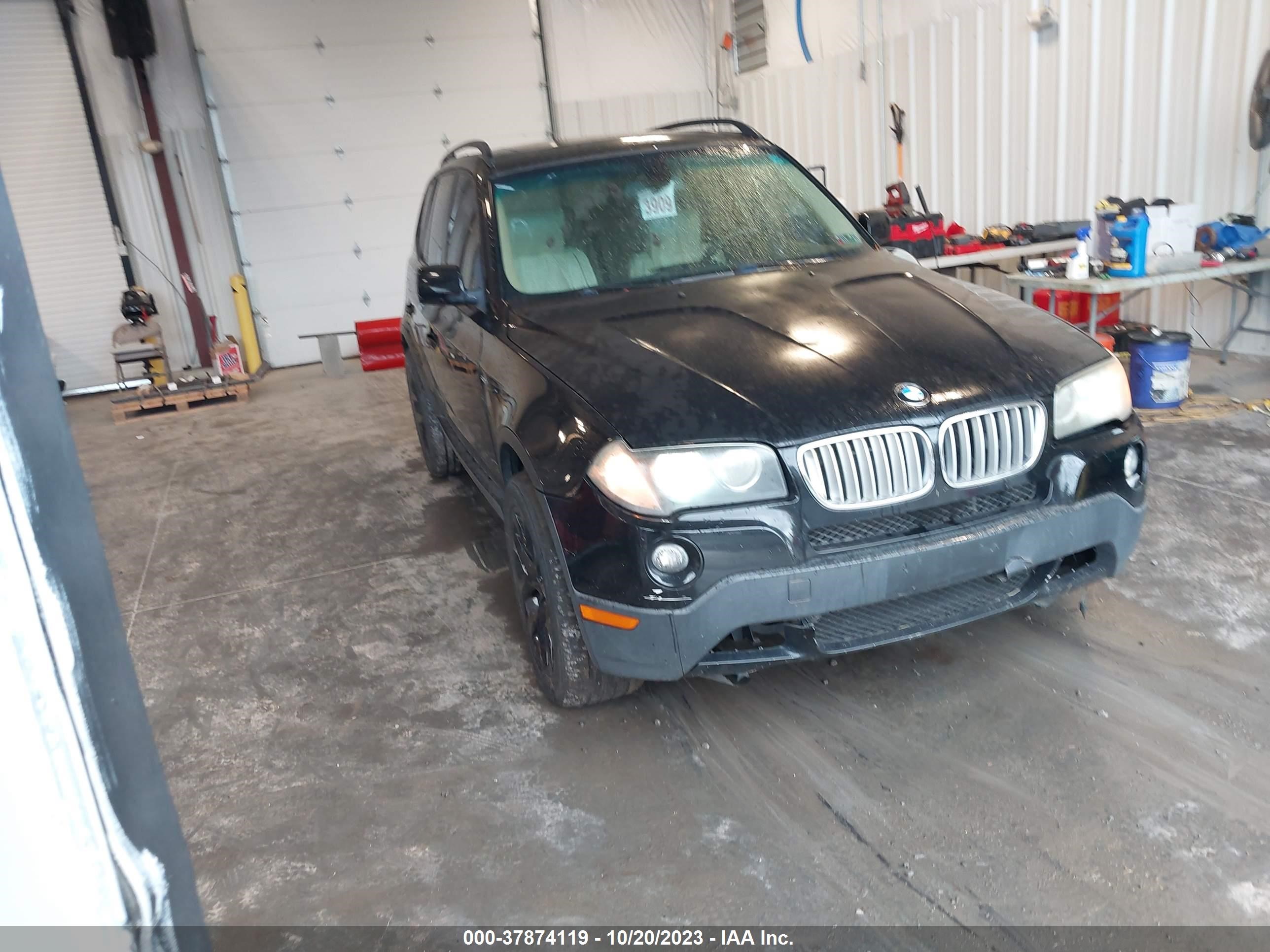 bmw x3 2007 wbxpc93407wf20592