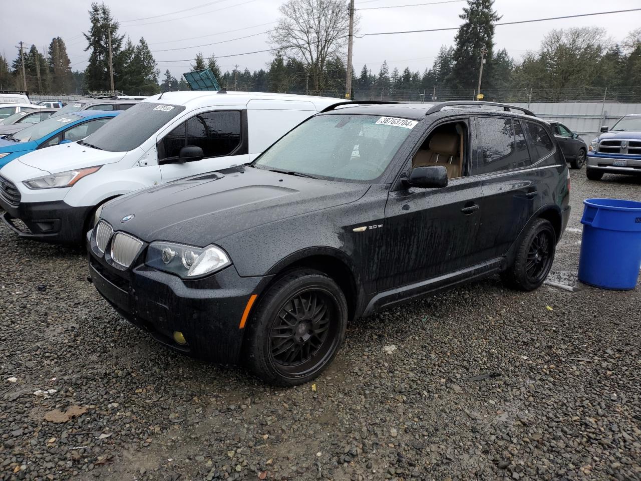 bmw x3 2007 wbxpc93417wf15031