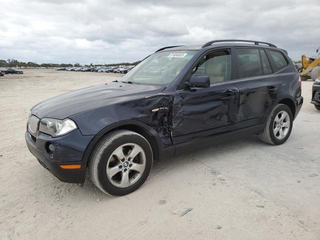 bmw x3 2007 wbxpc93417wf29785