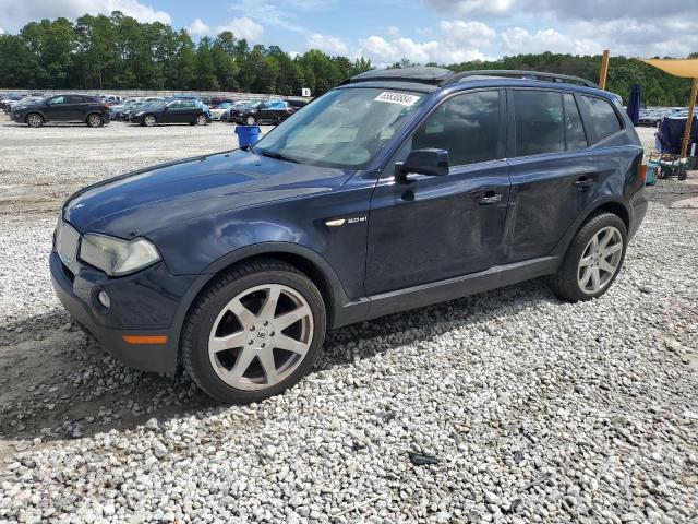 bmw x3 3.0si 2007 wbxpc93427wf24529