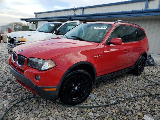 bmw x3 2007 wbxpc93427wf27642