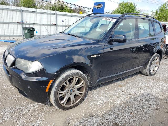 bmw x3 2007 wbxpc93437wf07108