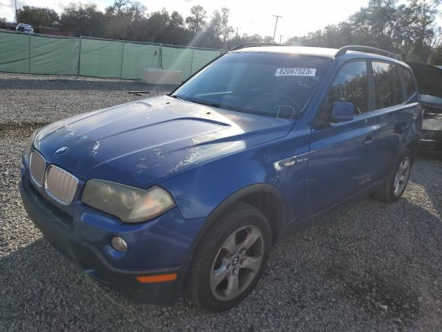 bmw x3 2008 wbxpc93438wj15583