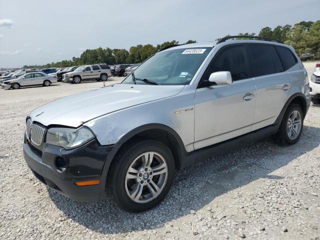 bmw x3 3.0si 2007 wbxpc93447wf06758